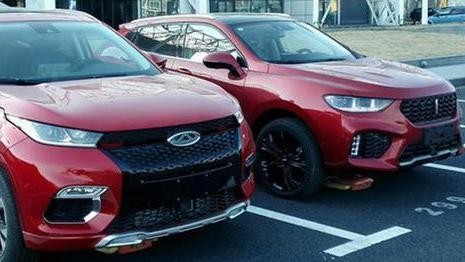 奇瑞EXEED与WEY罕见同框, 网友: 未来又是一场恶战