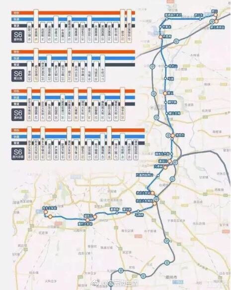 s6线地铁线路图,北京s6线地铁线路图 s6号线的北延,到底能为密云带来什么?