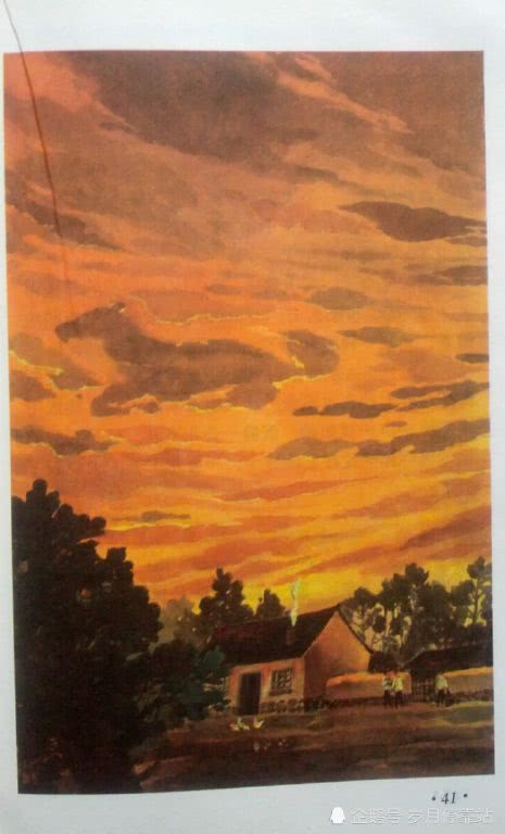 90后经典小学课文,火烧云,鱼游到了纸上,这些课文忘记了吗