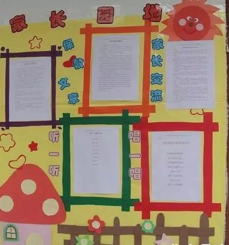 幼儿园新学期家园共育栏布置，再也不难了！