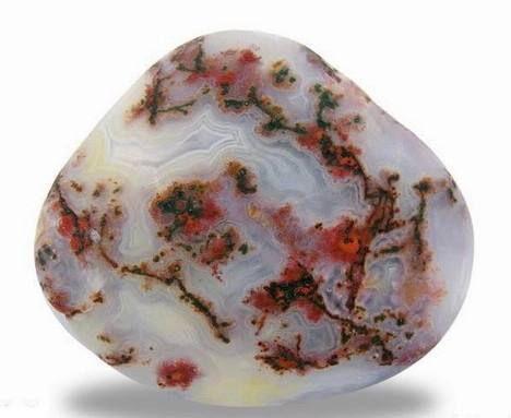 南京特产雨花石, 放到水里, 出现的这一幕真是美