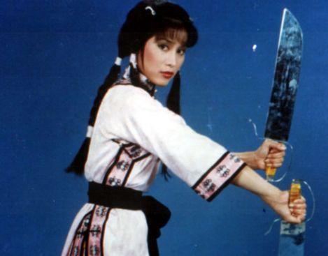83版《射雕英雄传》穆念慈近照，似乎老得有些快了