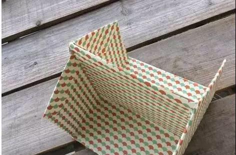 鞋盒不要扔,剪一剪,包一包,放家里好看又实用,回