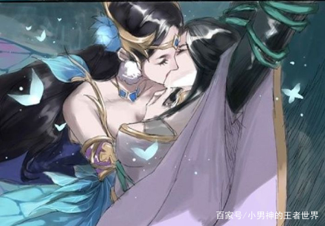 貂蝉把露娜绑在树上,于是貂蝉要挟露娜当她的新娘,结果