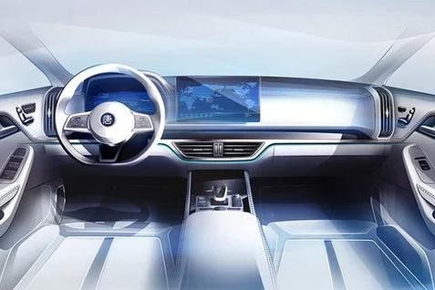 比亚迪唐要换代了，内饰设计草稿图还挺OK的