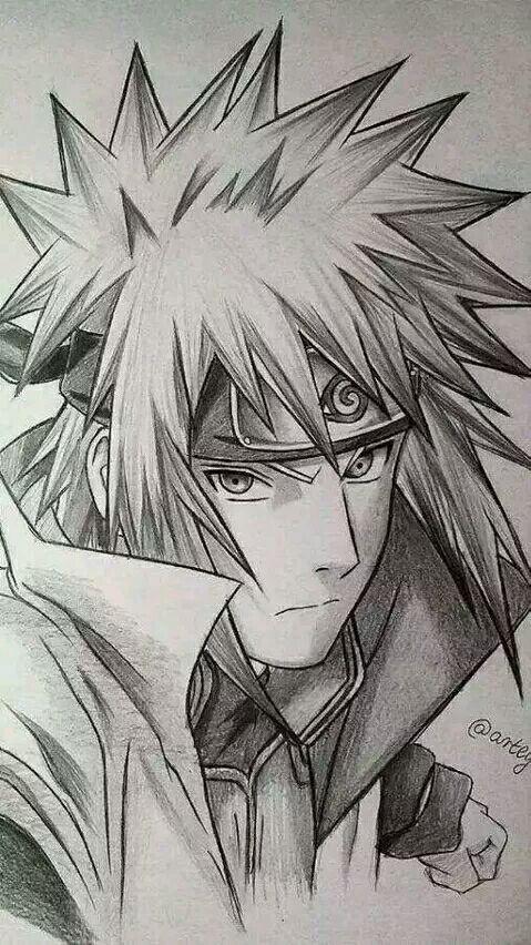 火影忍者晓手绘图_手绘