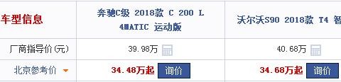 30万出头, 奔驰C级和沃尔沃S90谁更值得购买?！