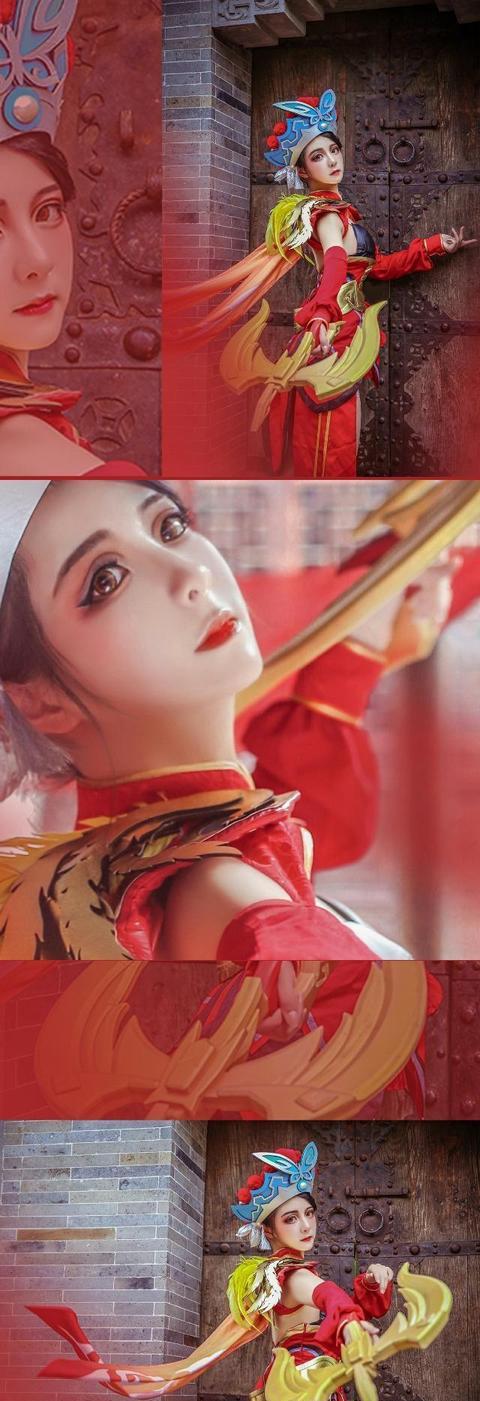 王者荣耀美女玩家晒cos虞姬美照,网友:这个小姐姐好美