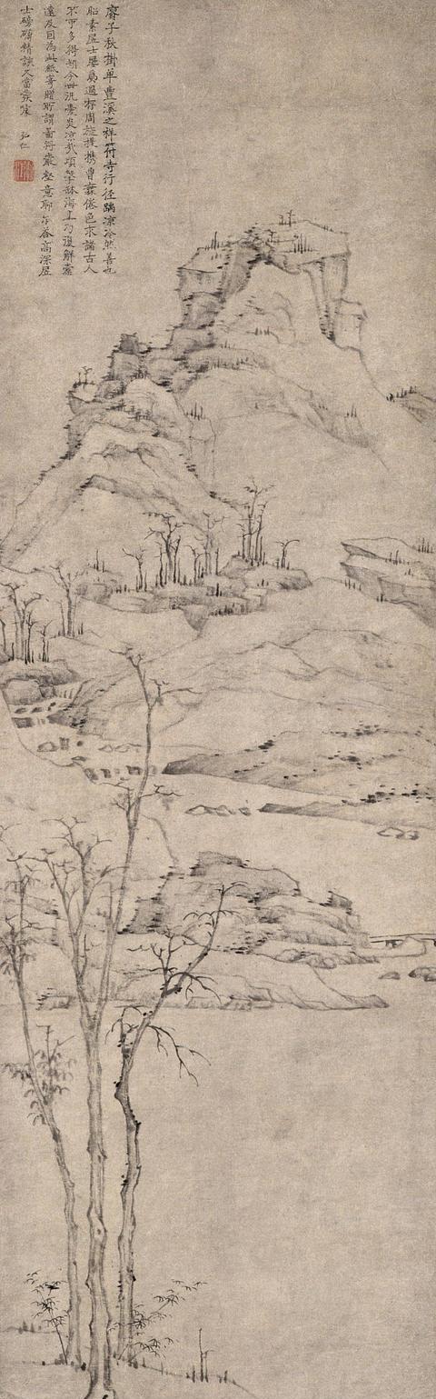 他是新安画派的开山人 敢言“天地是吾师，万壑千崖独杖藜”