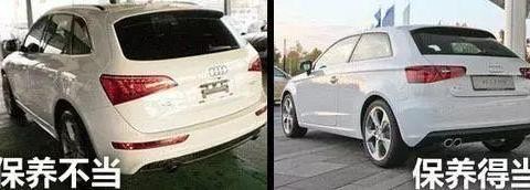 白色车会发黄很难看？原来是你这几个动作造成的！几招教你变回来