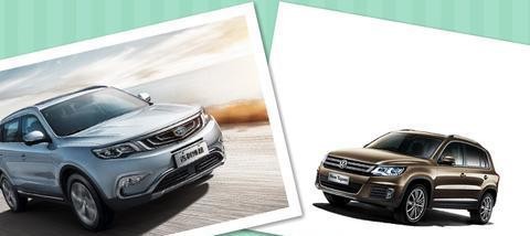 吉利博越相比大众途观，配置和价格更胜一筹的博越全方面胜出