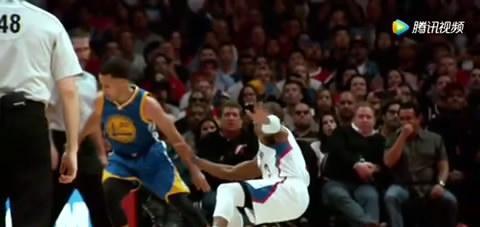 NBA争议事件之库里晃倒保罗？超慢动作回放还原事件真相！