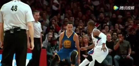 NBA争议事件之库里晃倒保罗？超慢动作回放还原事件真相！
