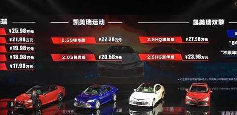 国产全新凯美瑞，配置加的不止一点半点