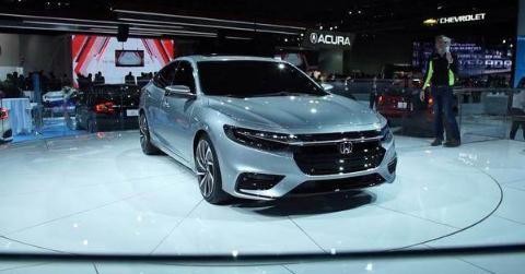 全新一代的本田INSIGHT车型，思域都不敢叫嚣