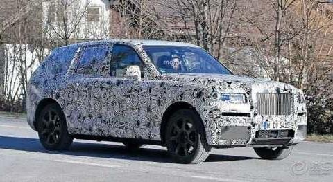 劳斯莱斯Cullinan电动版曝光 最快2019年亮相