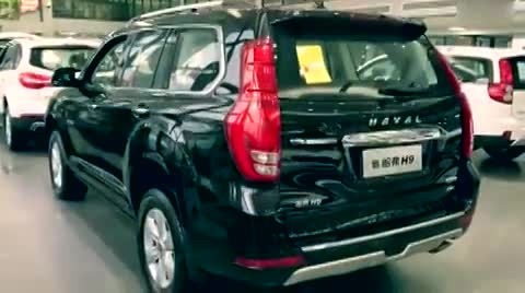 网友实拍国产高端SUV，够硬