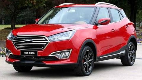 实力品牌众泰T300，颜值颇高，符合年轻人审美