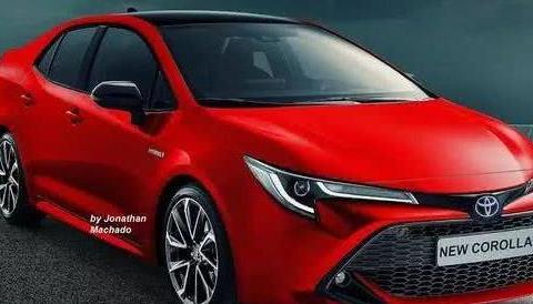 比思域漂亮 全新卡罗拉新款来袭 2018年底正式亮相