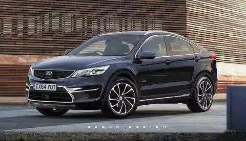 吉利高端轿跑SUV曝光，造型不输宝马X6，十万起必大卖！