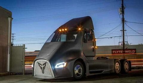 雷神电动卡车原型图曝光！对标斯特拉Semi