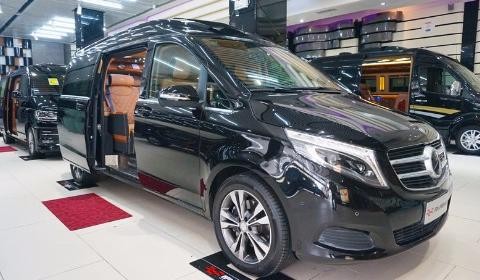 奔驰V级7座MPV,比SUV更豪华，比轿车更舒适