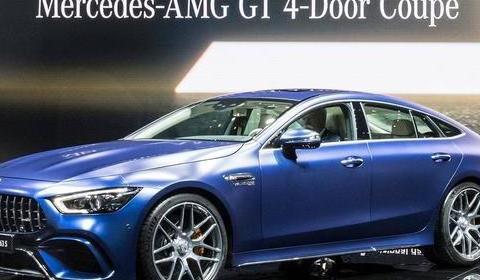 奔驰四门轿跑亮相日内瓦，看到外观就被惊艳到了