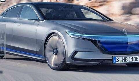 奔驰S级电动版假想图曝光