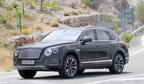 宾利添越推插电混动版 或日内瓦车展首发