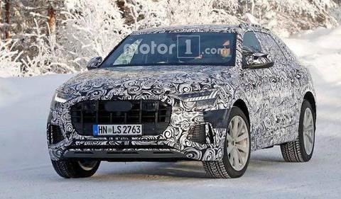 奥迪 SQ8 测试谍照曝光 综合功率 470 马力