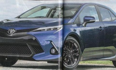 思域最怕的车来袭，2018款全新卡罗拉曝光，搭1.5T，外观帅到炸