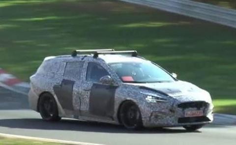 2019款福克斯ST Wagon纽博格林测试谍照曝光