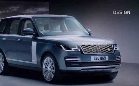 全新18款路虎揽胜行政提前曝光，内饰豪华科技感满满