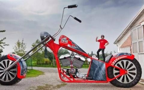 最奇葩摩托车，见过一款算我输