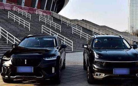 WEY VV7与领克01同框！一个车身大、动力猛！一个基于CMA平台