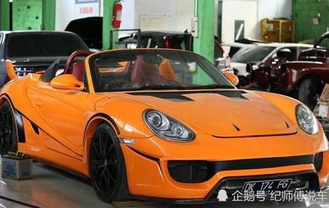 小伙自己动手改装保时捷BOXSTER