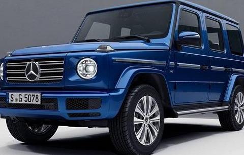 纯粹的蓝色 奔驰发布全新G级新套件版车型官图