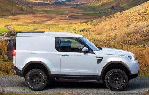 怕抄袭直接发量产版  路虎卫士效果图曝光