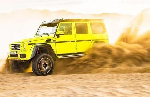 足以令所有越野车闻风丧胆奔驰G500 4x42