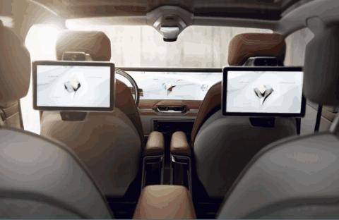 50寸中控大屏! 又来一款电动SUV, 蔚来ES8怕了吗?