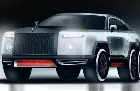 劳斯莱斯六轮SUV长这样，据说还叫幽灵