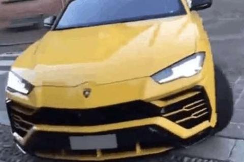 全球首台兰博基尼SUV现身街头，众泰：这外观，我照样可以造出来