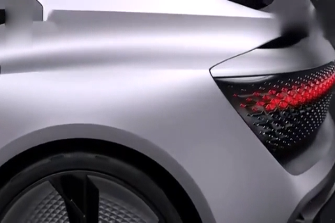 未来科技!奥迪Aicon纯电动概念车