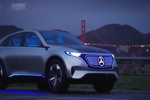 奔驰EQ概念车也要做电动车“灯厂” , 这让奥迪怎么活