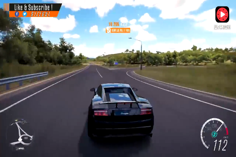 进来感受下兰博基尼的加速性能，这才叫做超级跑车