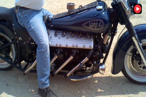 V12发动机的摩托车，声音浪的和卡车差不多了！