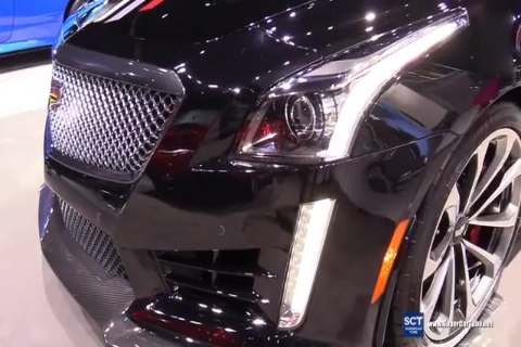 洛杉矶车展实拍 凯迪拉克 Cadillac GTS-V