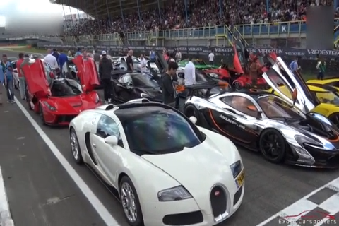 醉了！迈凯伦P1 柯尼塞格等重量级跑车急加速声浪