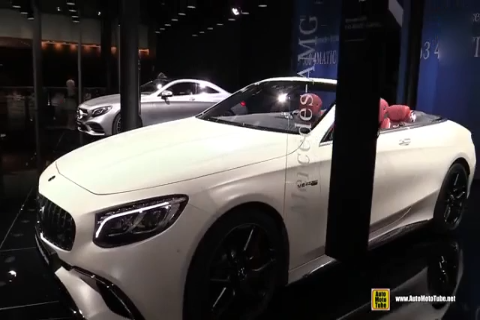 法兰克福车展实拍 梅赛德斯-AMG S 63 4MATIC+ Cabriolet