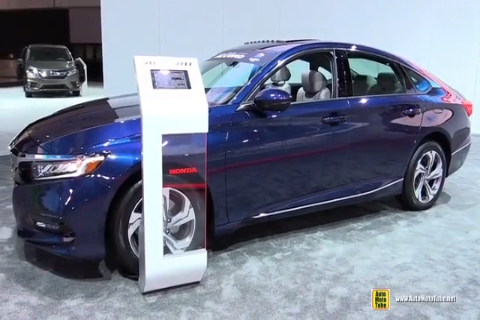 2017 洛杉矶车展实拍 本田 雅阁 Accord 2.0T